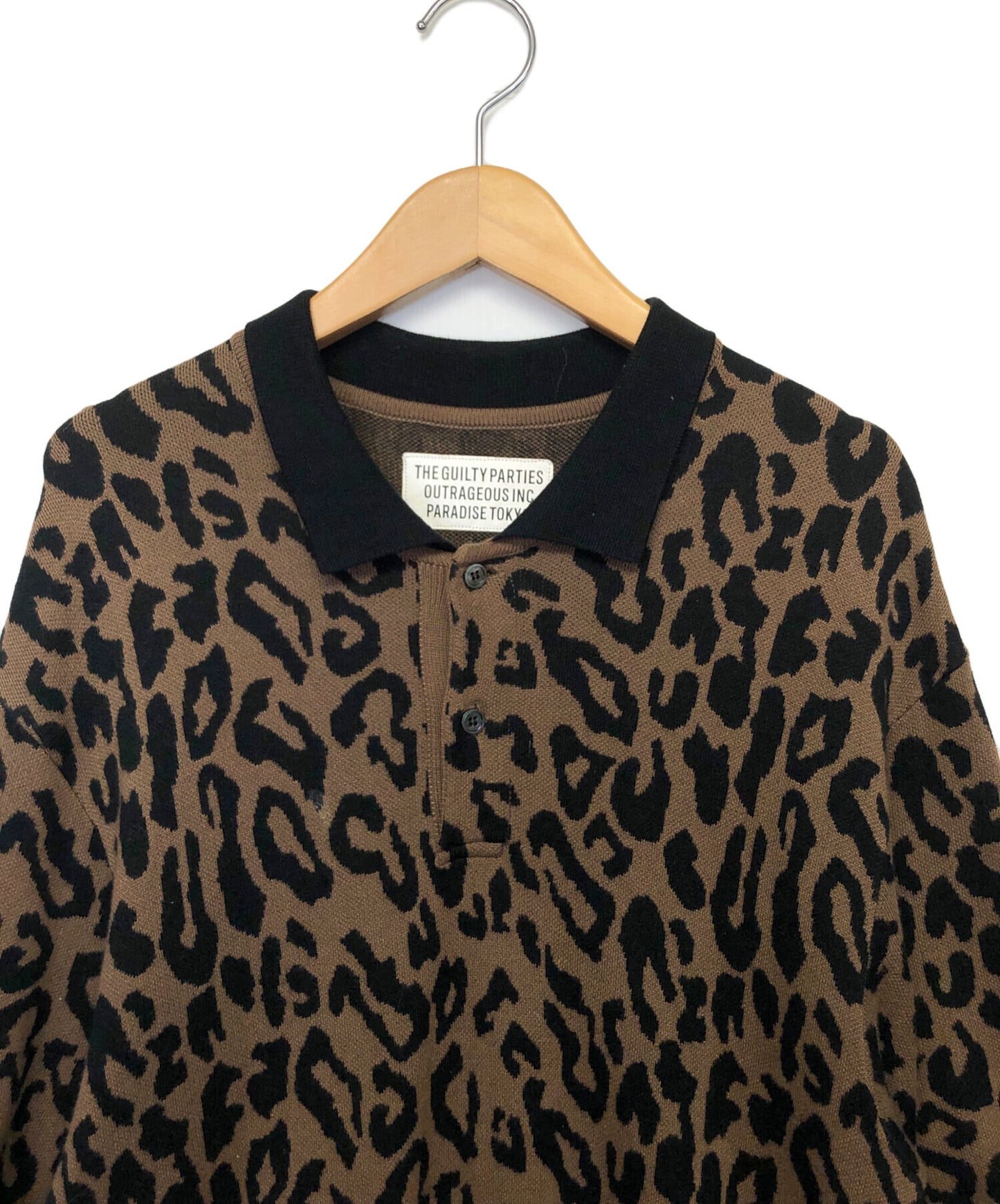 [Pre-owned] WACKO MARIA knit polo shirt