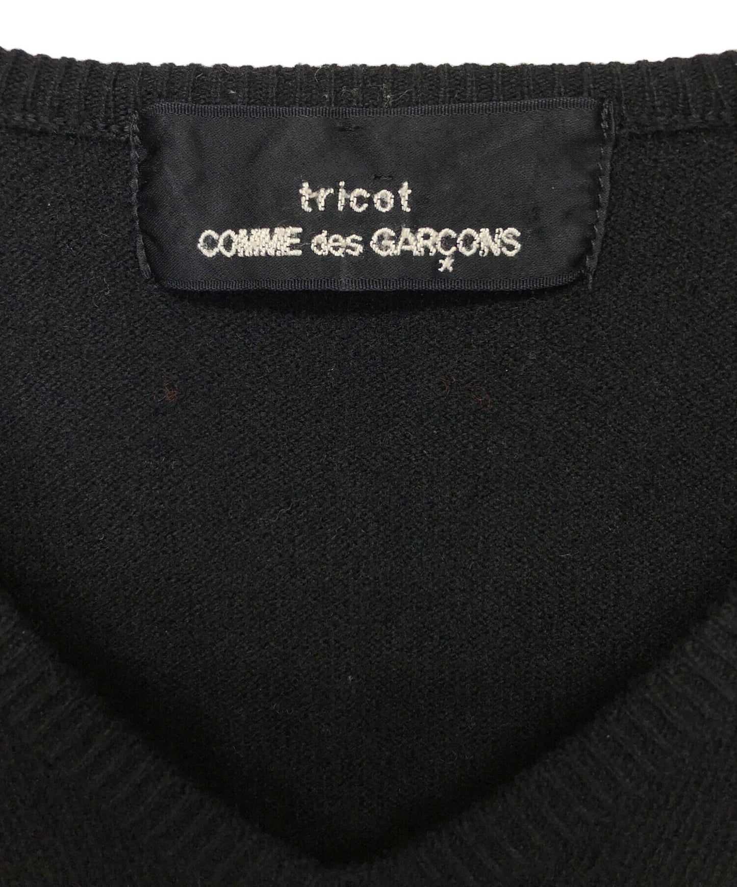 [Pre-owned] tricot COMME des GARCONS V-neck knit TN-050100