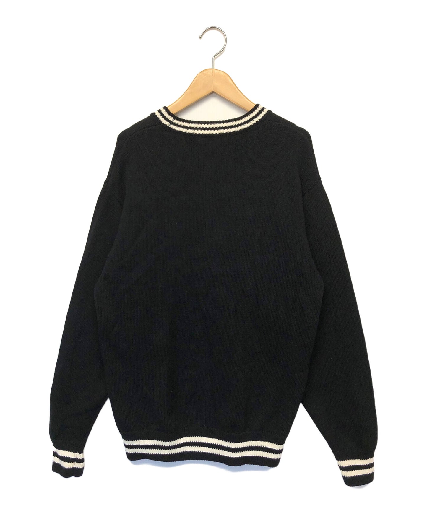 [Pre-owned] Hysteric Glamour DEVIL MADE ME DO braided sweater 02233NS04