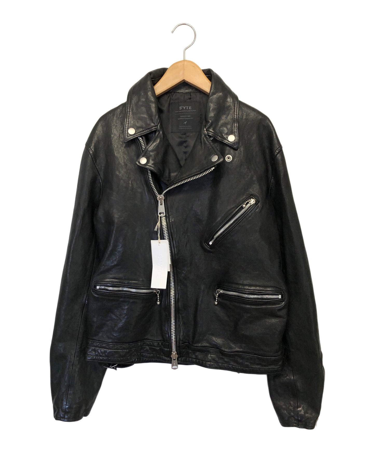 [Pre-owned] s'yte double riders jacket UU-Y33-700-1