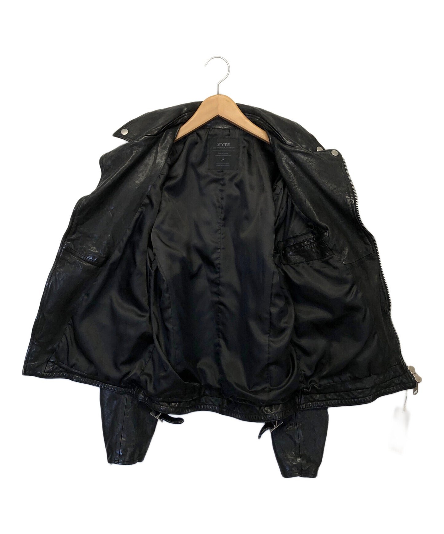 [Pre-owned] s'yte double riders jacket UU-Y33-700-1