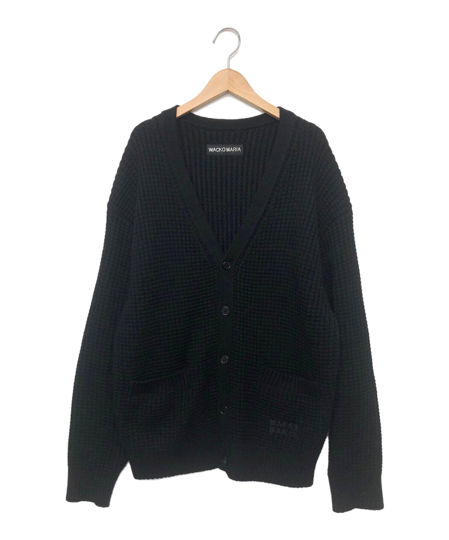 [Pre-owned] WACKO MARIA Waffle Knit Cardigan