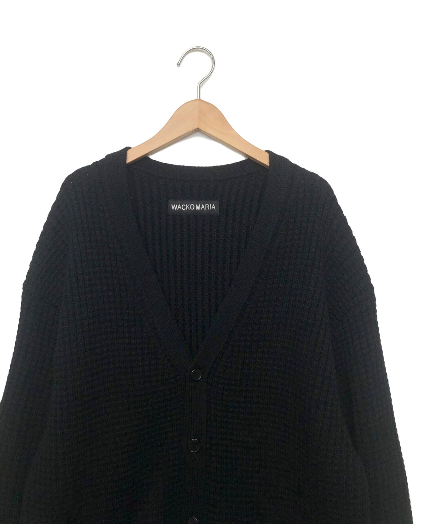 [Pre-owned] WACKO MARIA Waffle Knit Cardigan