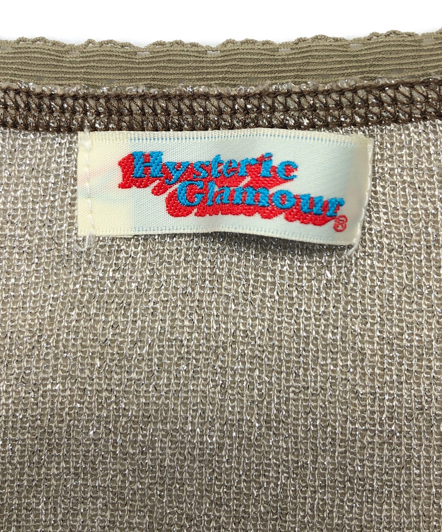 [Pre-owned] Hysteric Glamour lightweight knit 2NS-3080