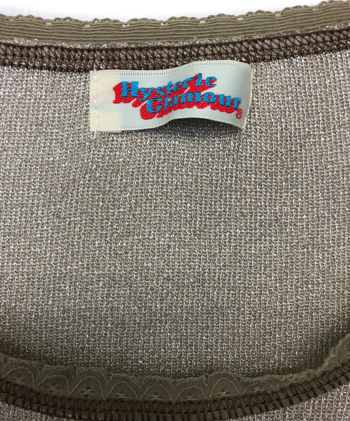 [Pre-owned] Hysteric Glamour lightweight knit 2NS-3080