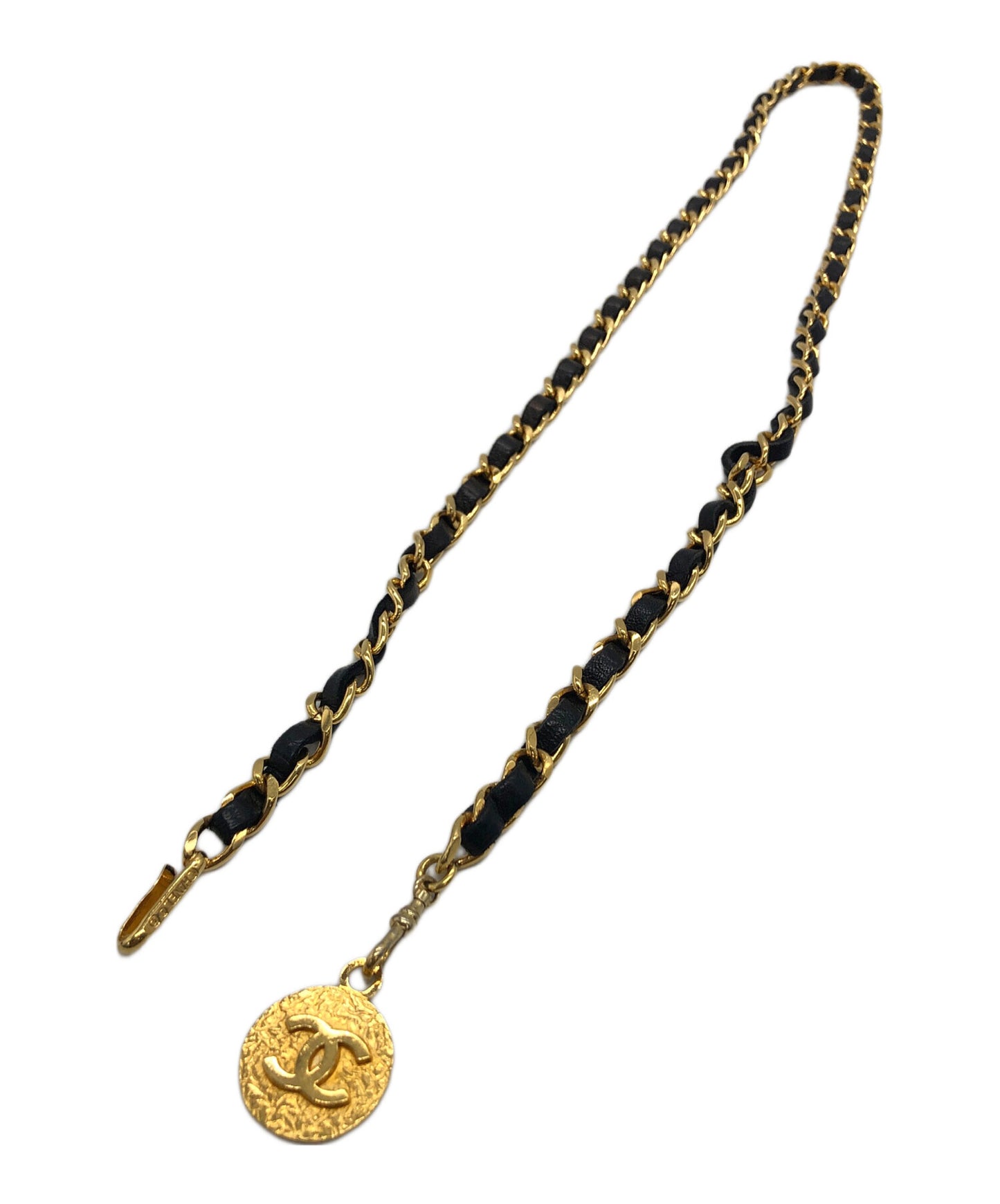 [Pre-owned] CHANEL Coco Mark Chain Belt