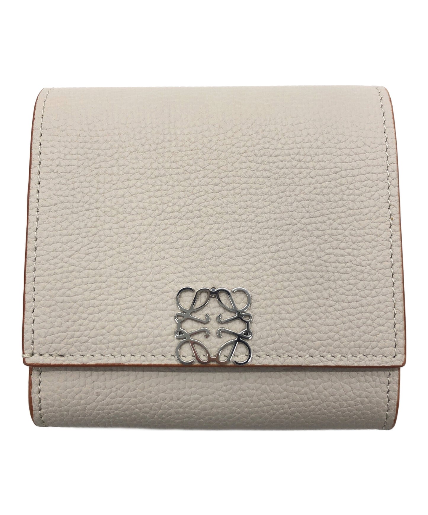 [Pre-owned] LOEWE Anagram compact flap wallet C821L57X01