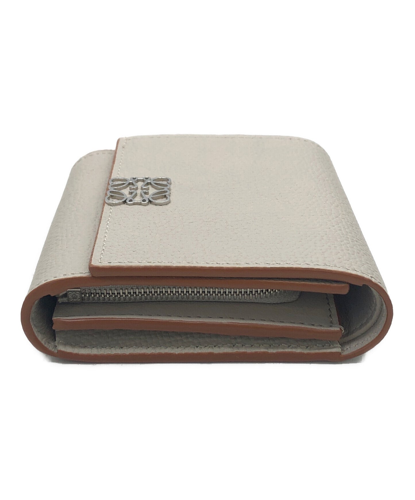 [Pre-owned] LOEWE Anagram compact flap wallet C821L57X01