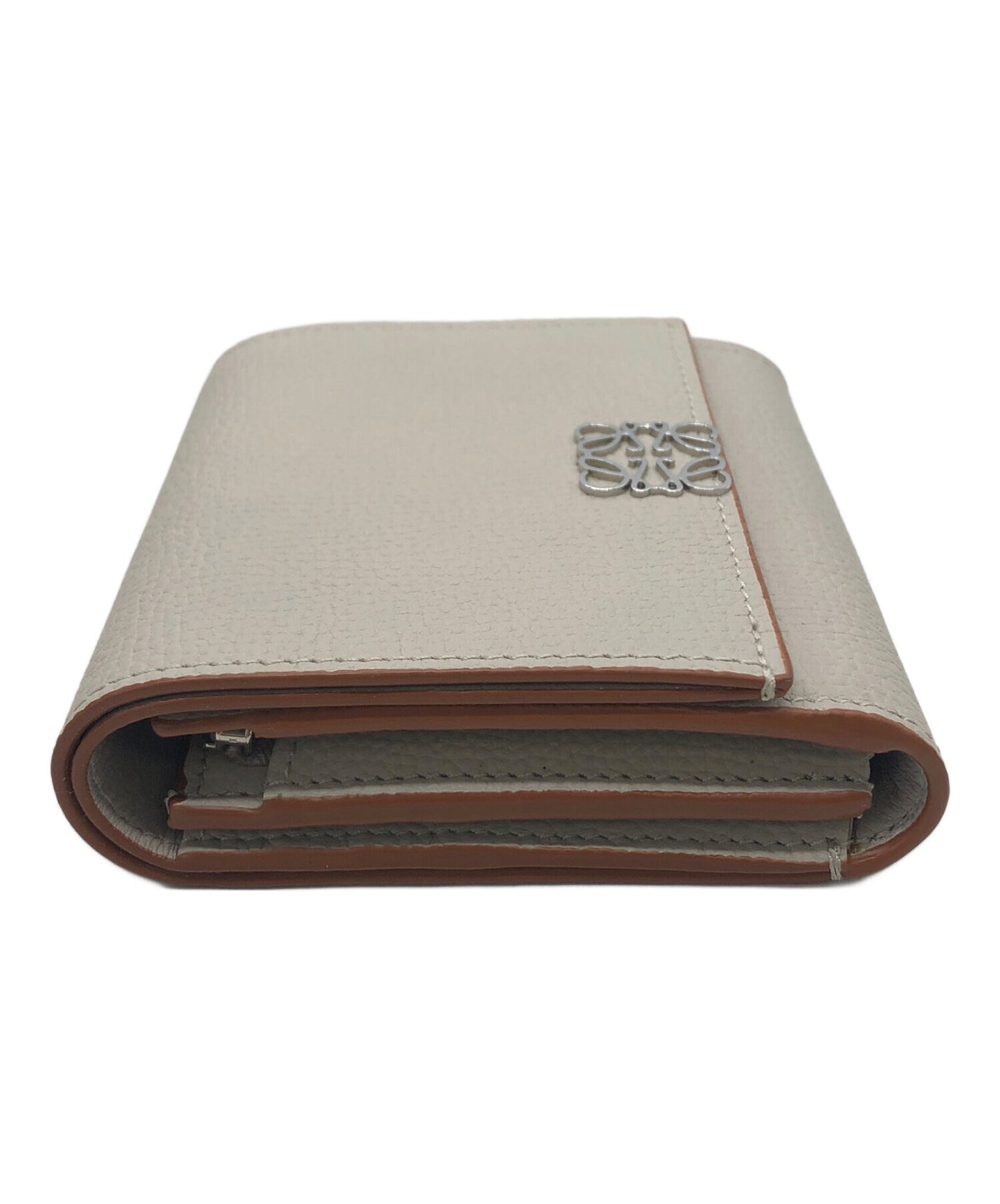 [Pre-owned] LOEWE Anagram compact flap wallet C821L57X01