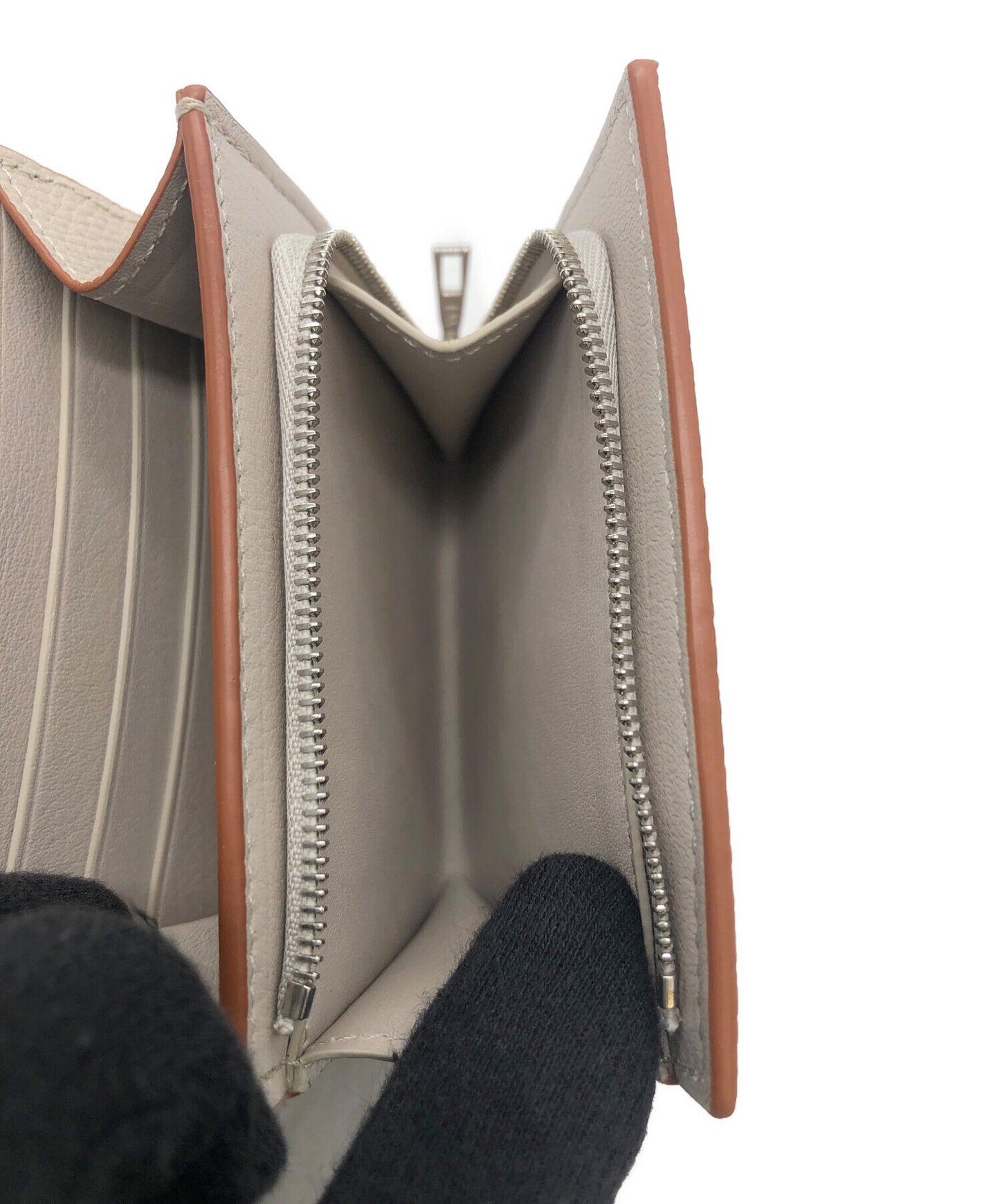 [Pre-owned] LOEWE Anagram compact flap wallet C821L57X01