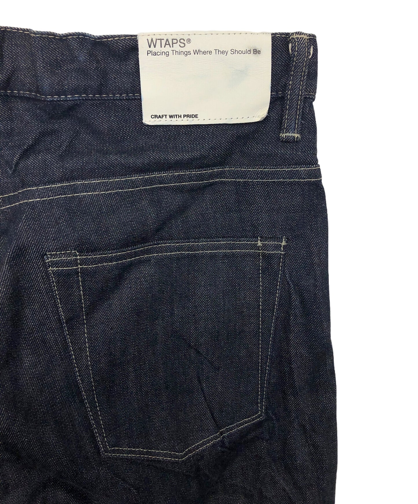 [Pre-owned] WTAPS denim pants 122GWDT-PTM01
