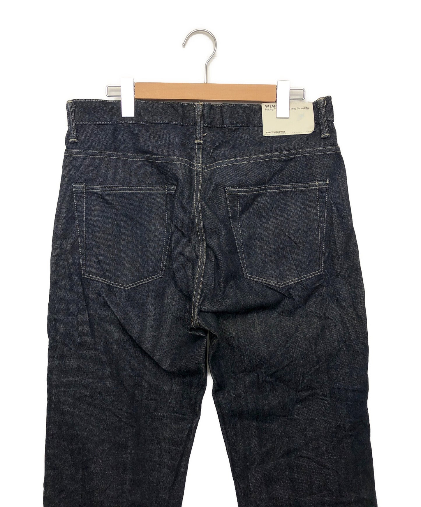 [Pre-owned] WTAPS denim pants 122GWDT-PTM01