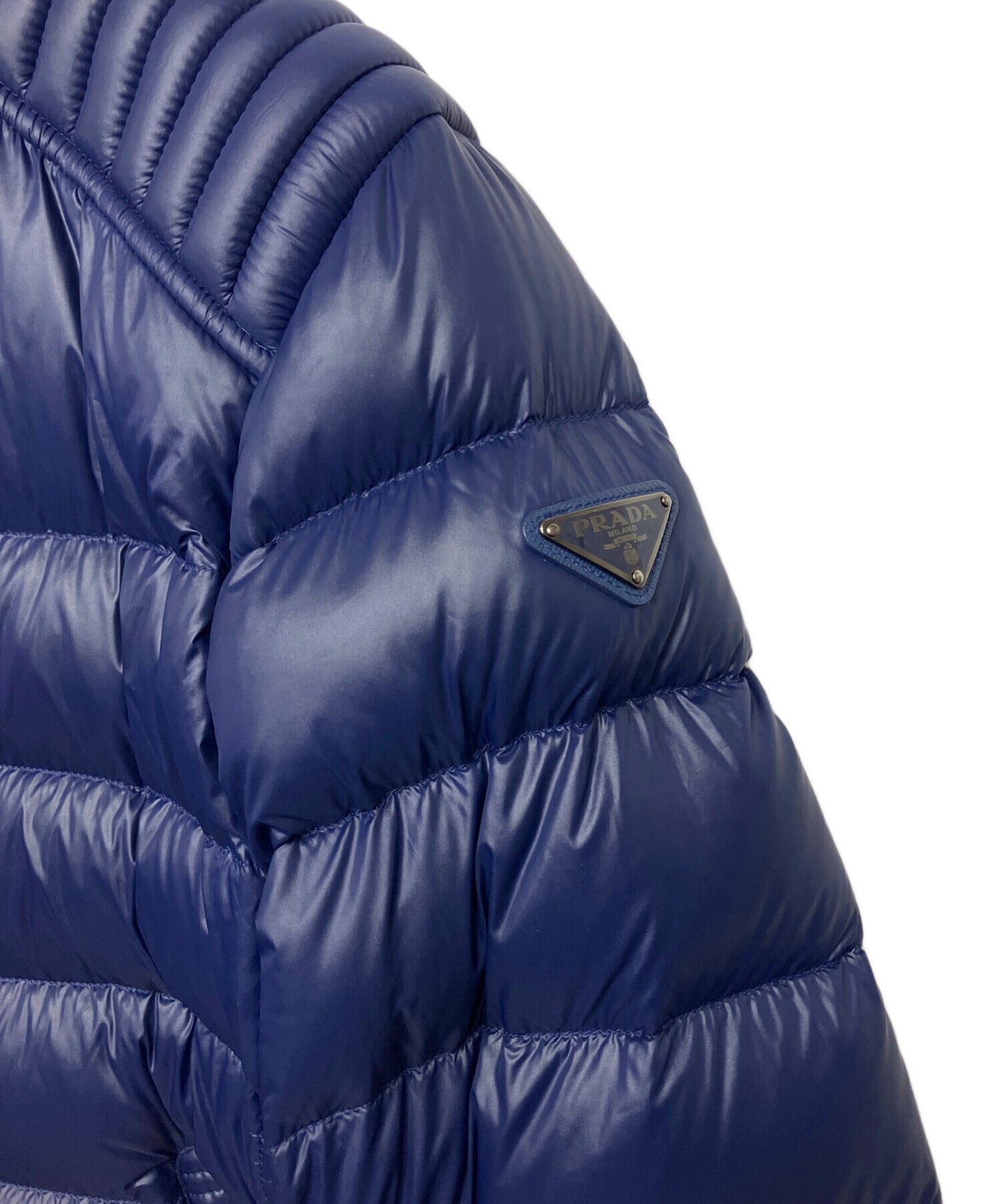 [Pre-owned] PRADA Logo Plate Down Jacket SGB608 R142 AR0