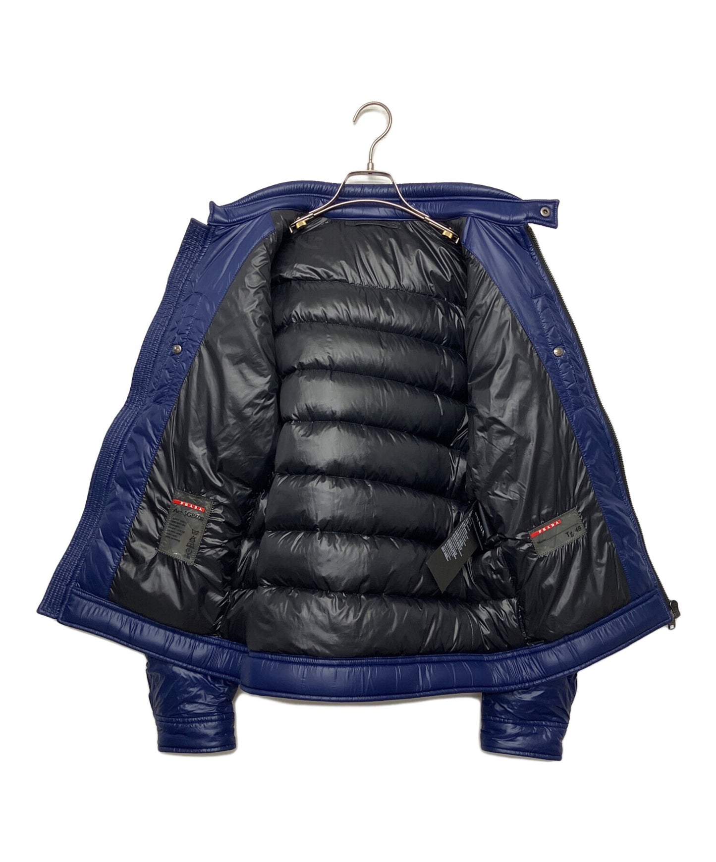 [Pre-owned] PRADA Logo Plate Down Jacket SGB608 R142 AR0
