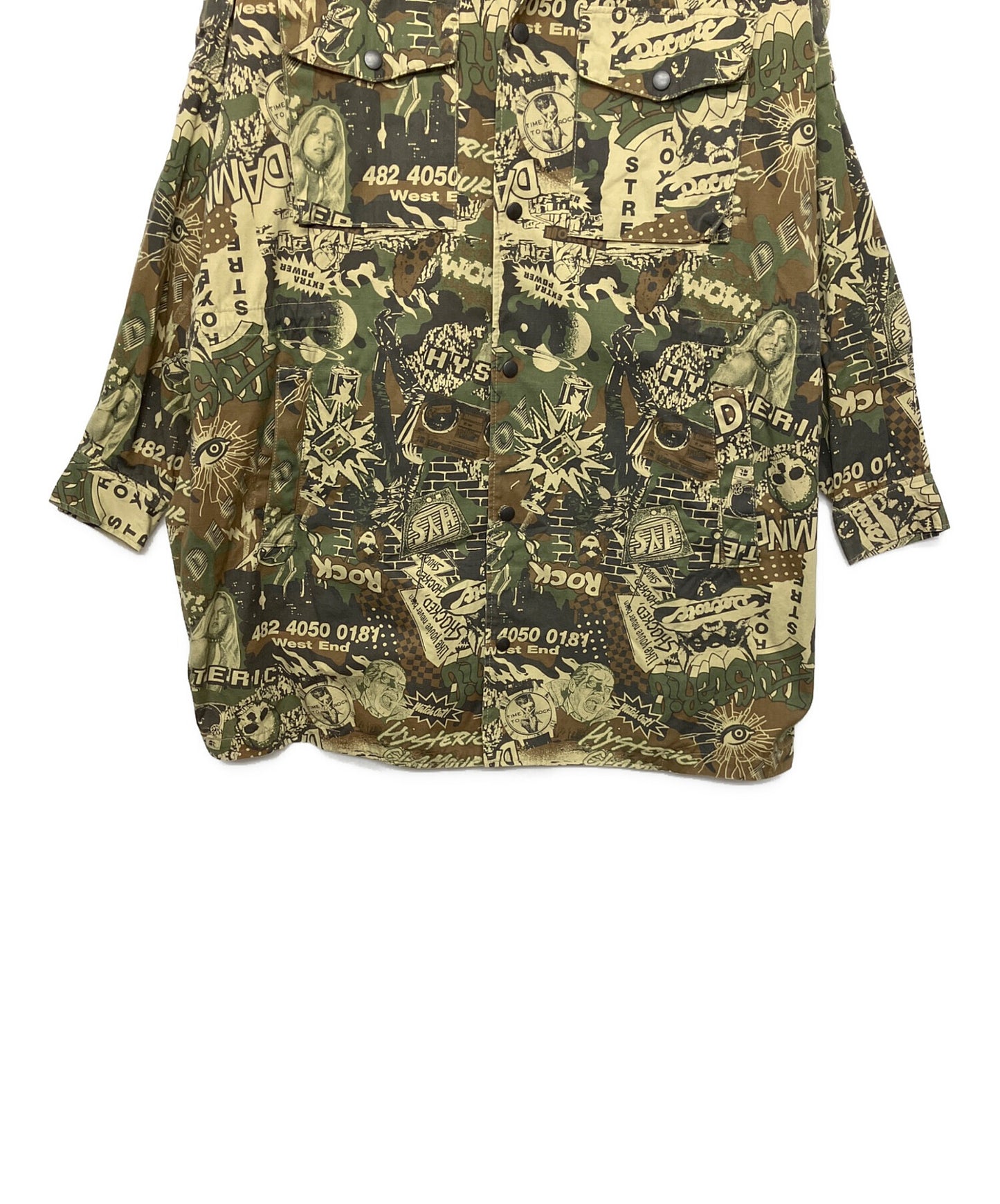 [Pre-owned] Hysteric Glamour shirt jacket 01183AH11