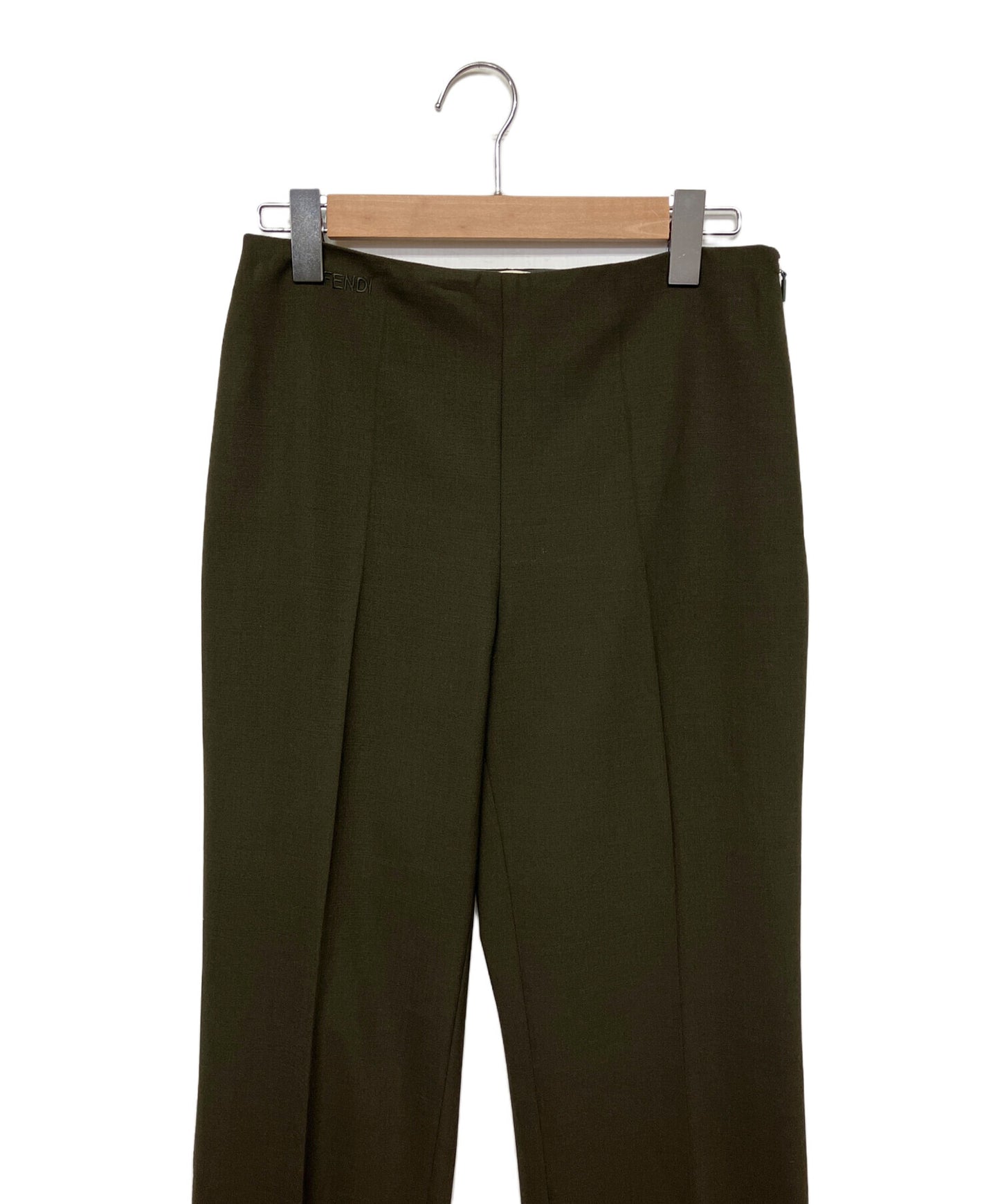 [Pre-owned] FENDI PANTALONE WOOL CANDY STRETCH FR6143 A3N0