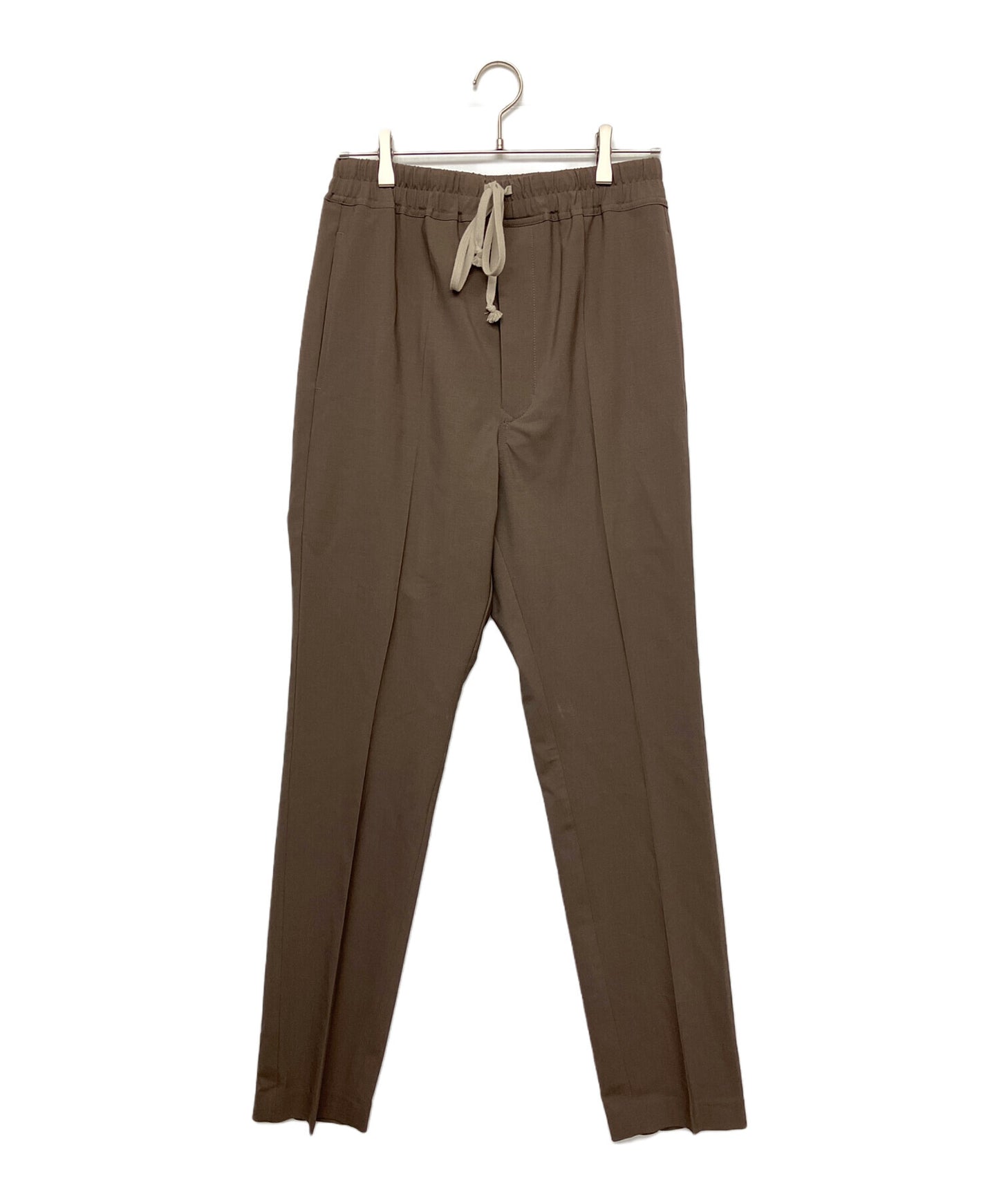 [Pre-owned] RICK OWENS Drawstring Slim Easy Pants RU02B2390-ZL