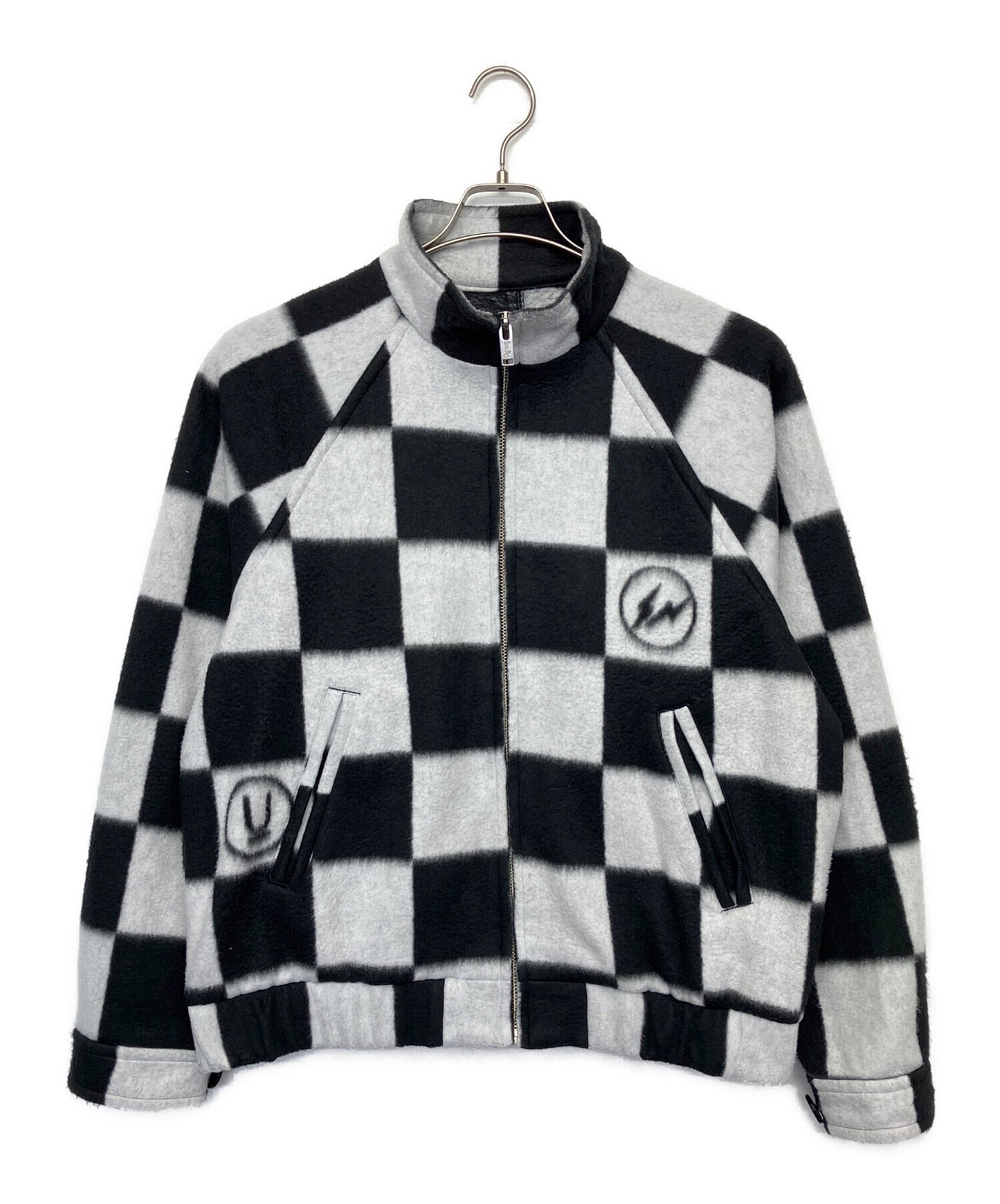 [Pre-owned] UNDERCOVER Checker Fleece Jacket UC2C9210-2