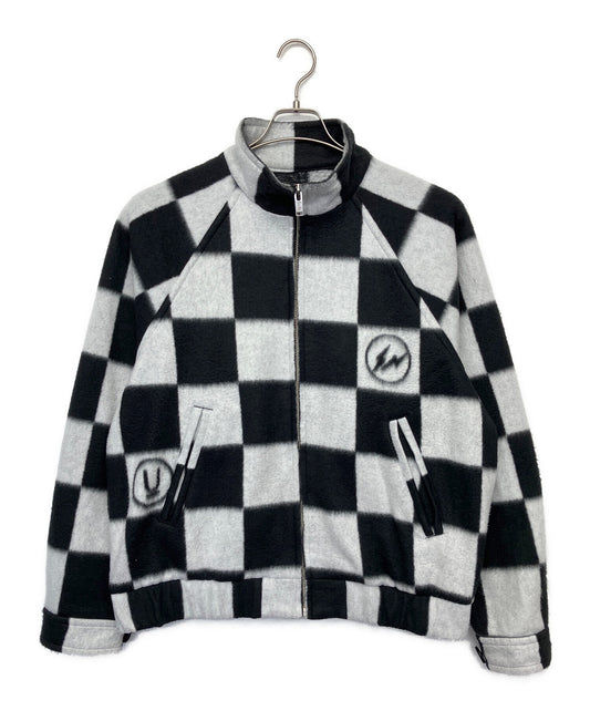 [Pre-owned] UNDERCOVER Checker Fleece Jacket UC2C9210-2