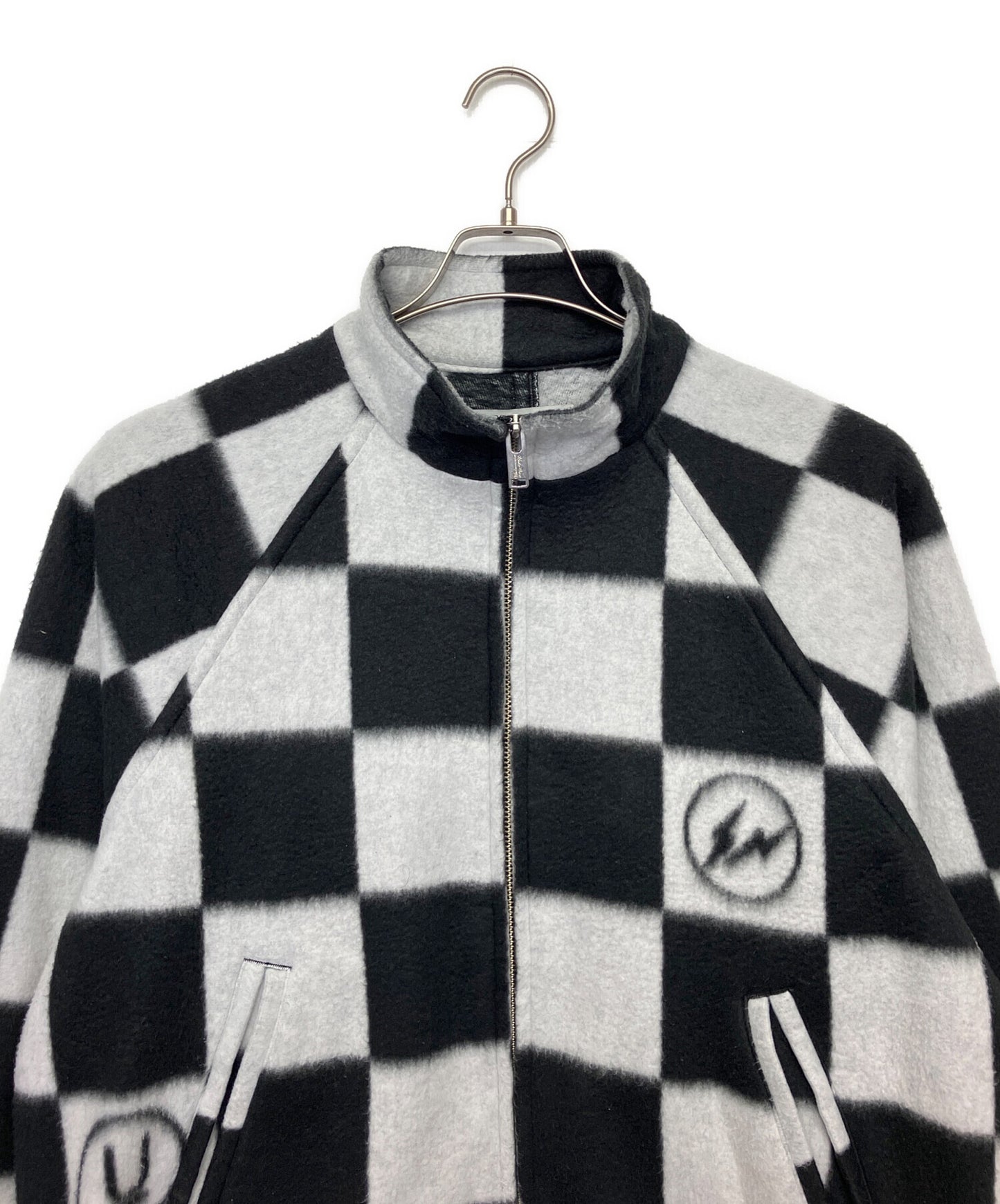 [Pre-owned] UNDERCOVER Checker Fleece Jacket UC2C9210-2