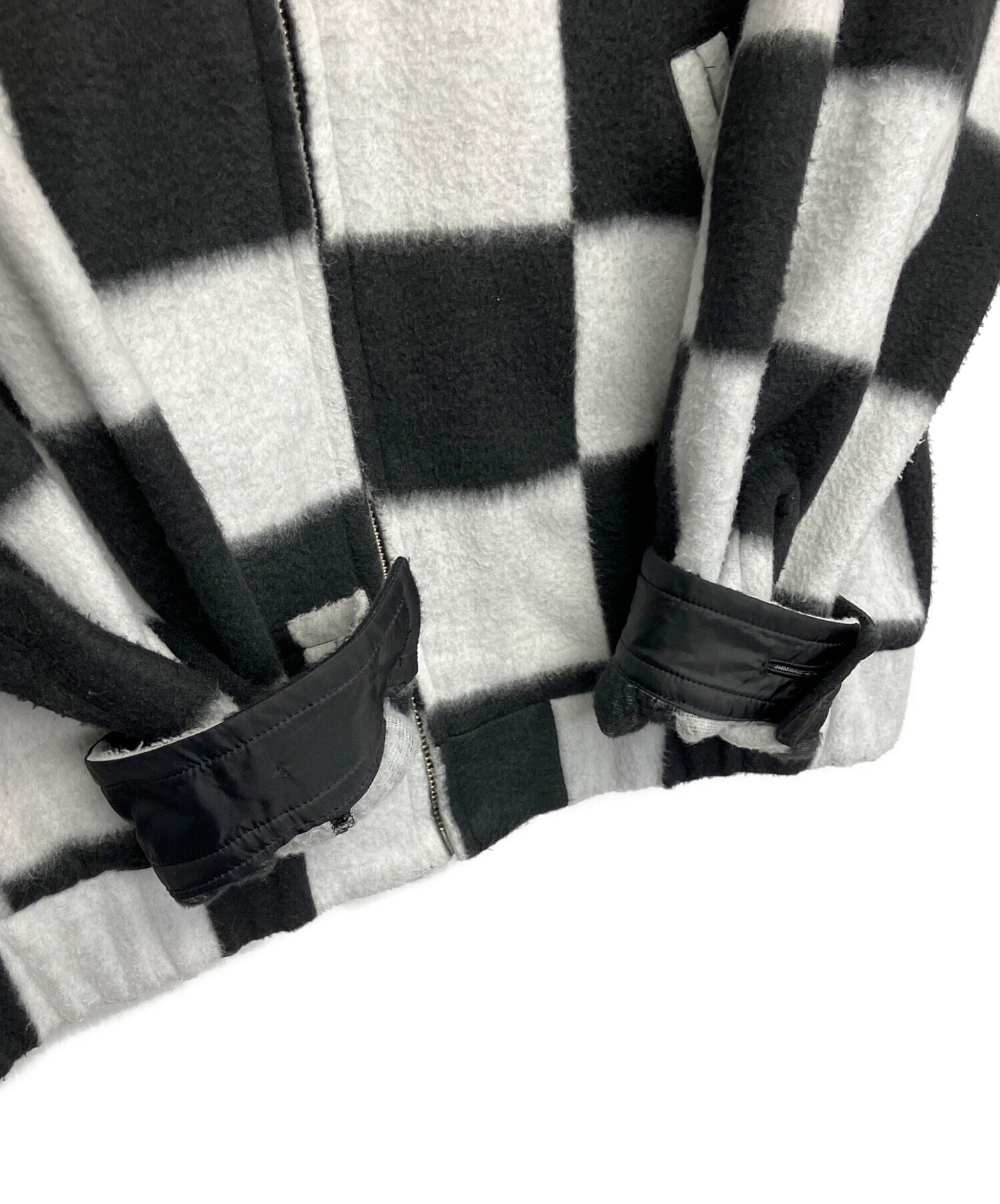 [Pre-owned] UNDERCOVER Checker Fleece Jacket UC2C9210-2