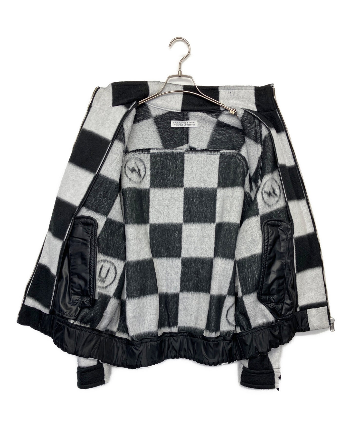 [Pre-owned] UNDERCOVER Checker Fleece Jacket UC2C9210-2