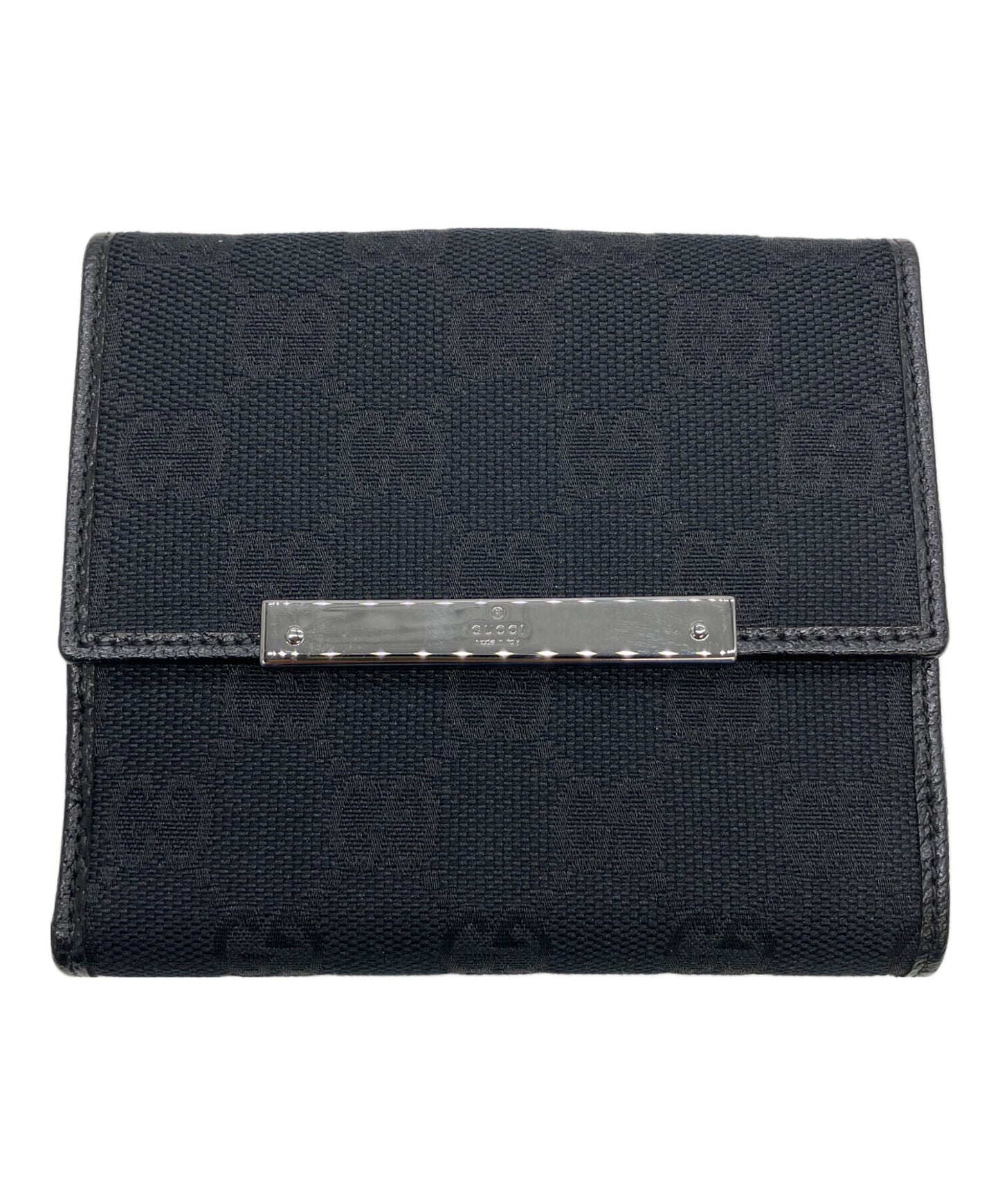 [Pre-owned] GUCCI GG Canvas Bifold Wallet 112664