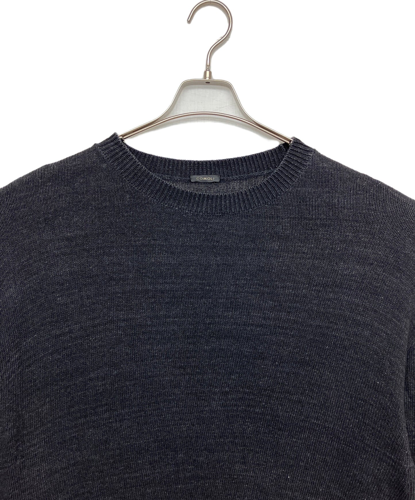 [Pre-owned] COMOLI 7G Crew-Neck Sweater B01-06007