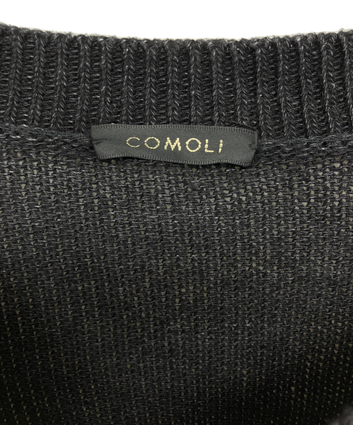 [Pre-owned] COMOLI 7G Crew-Neck Sweater B01-06007
