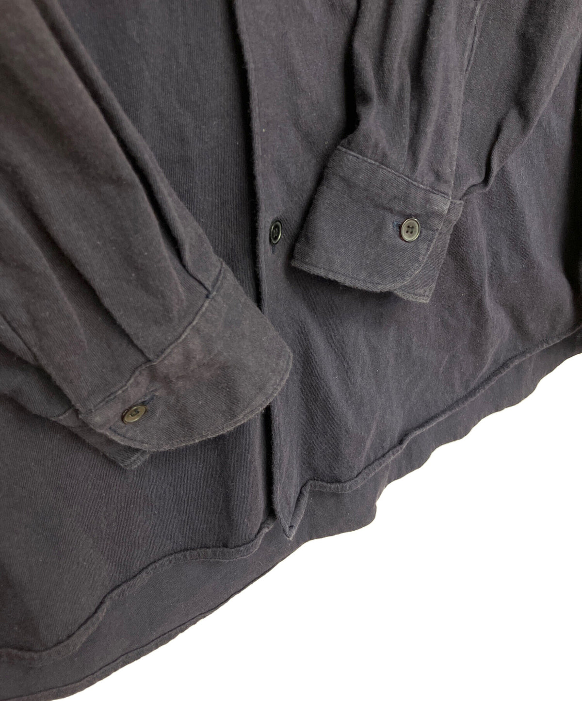 [Pre-owned] COMOLI X01-05016 Cotton Jersey Komori Shirt X01-05016