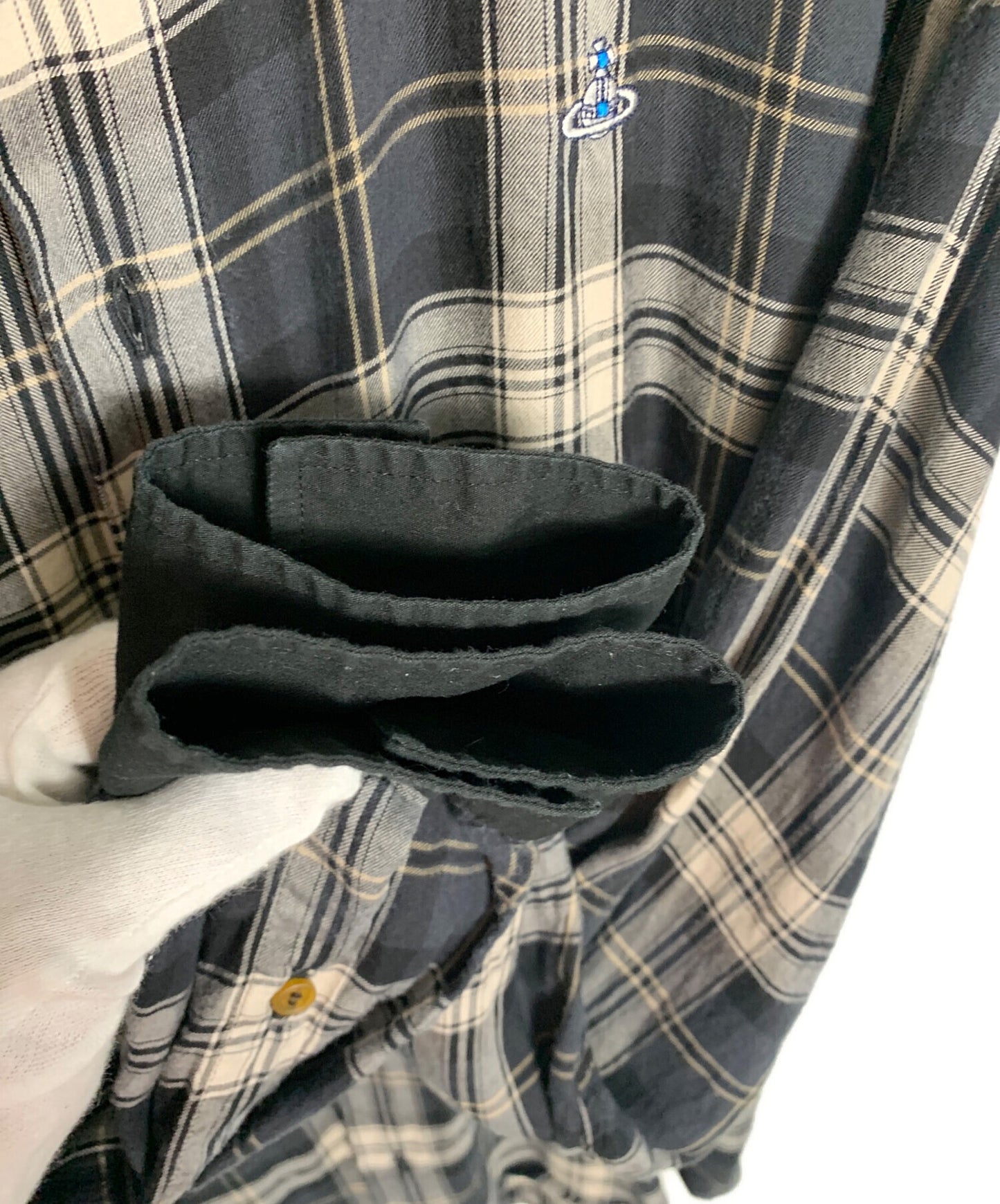 [Pre-owned] Vivienne Westwood man checked shirt VW-WR-82023