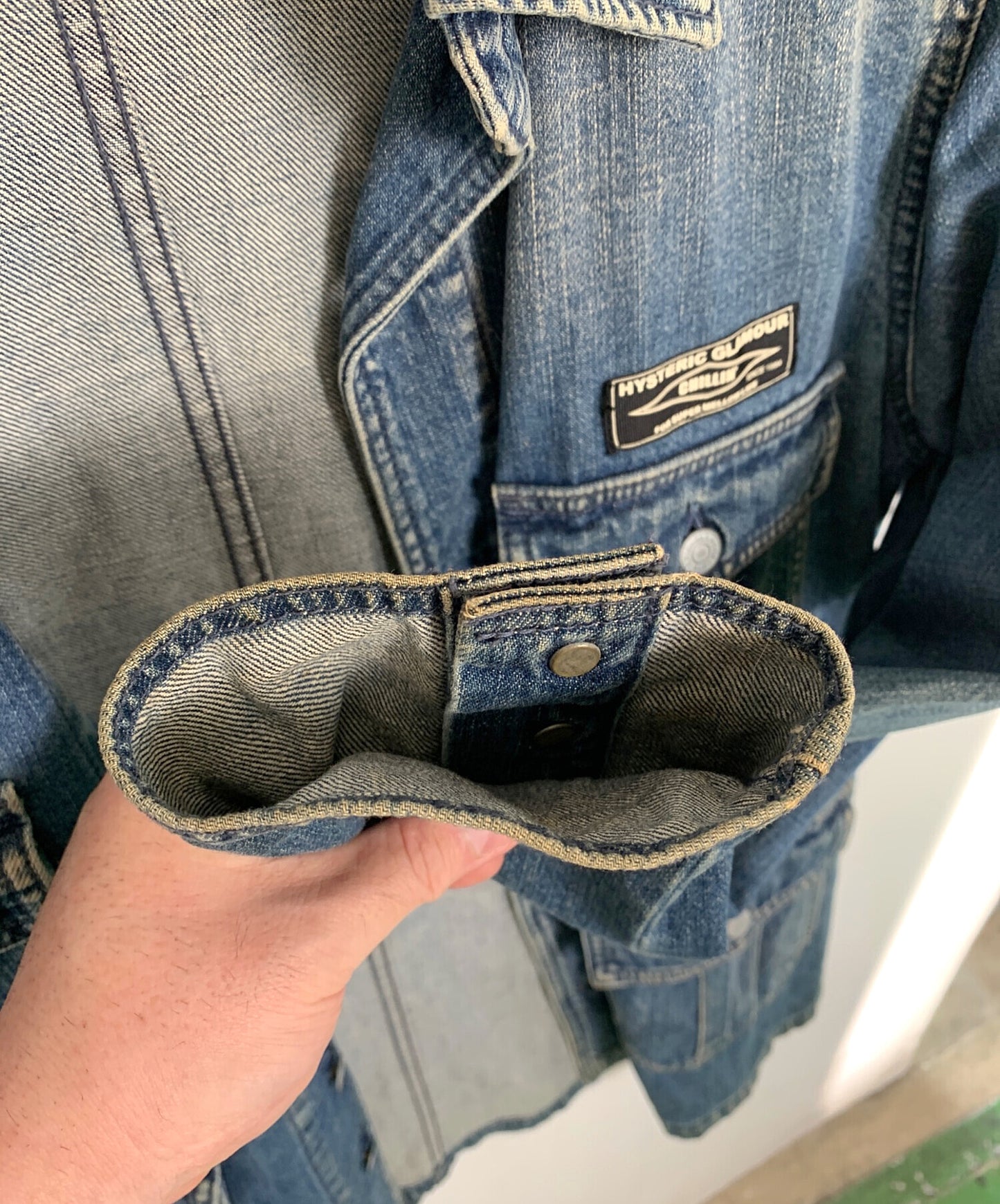 [Pre-owned] Hysteric Glamour denim jacket 2AB-5740