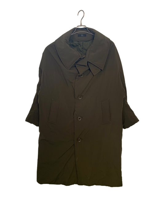 [Pre-owned] Y's Y's TYPEWRITER POLYESTER CAPE COAT cotton coat YJ-C03-900