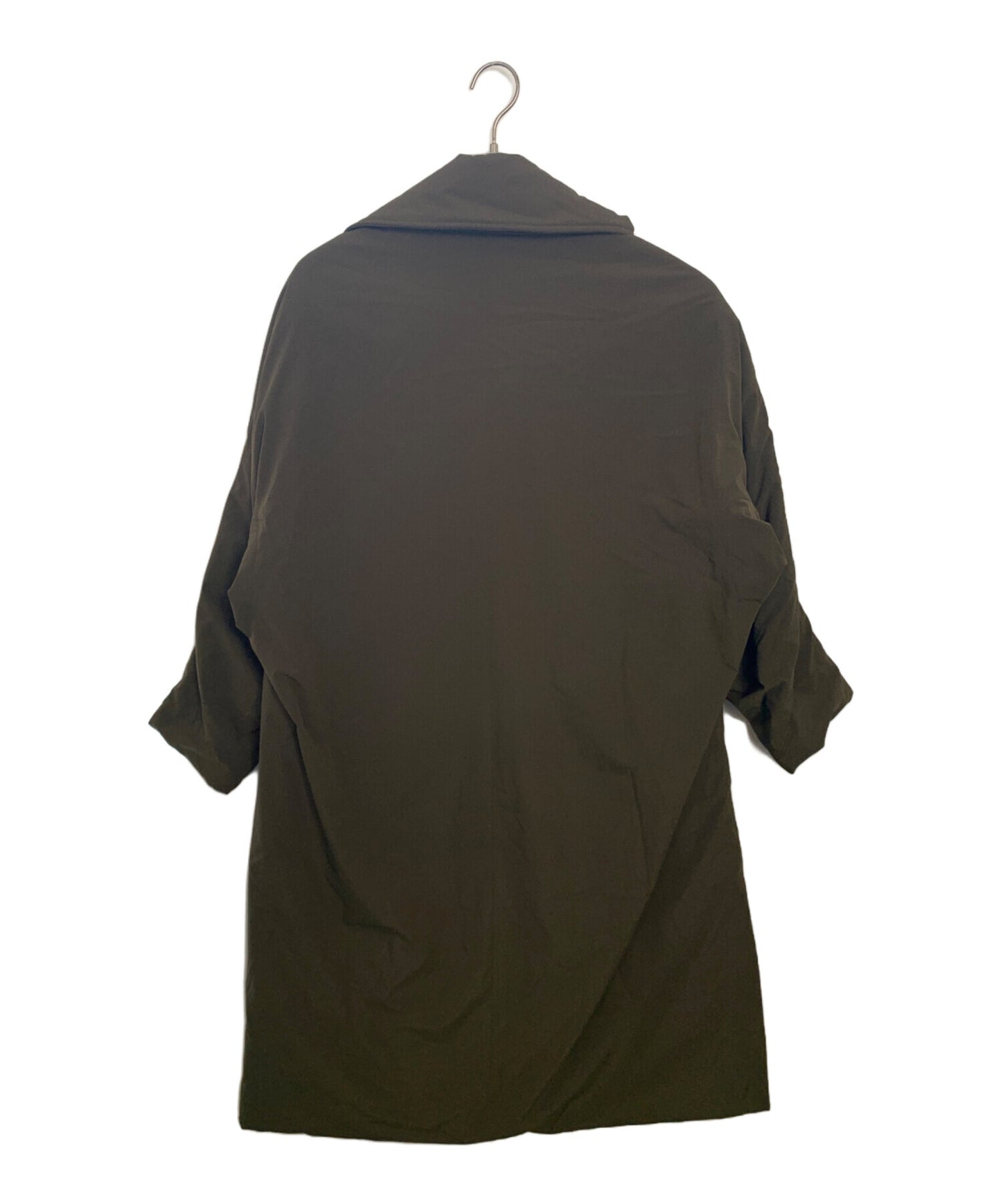 [Pre-owned] Y's Y's TYPEWRITER POLYESTER CAPE COAT cotton coat YJ-C03-900