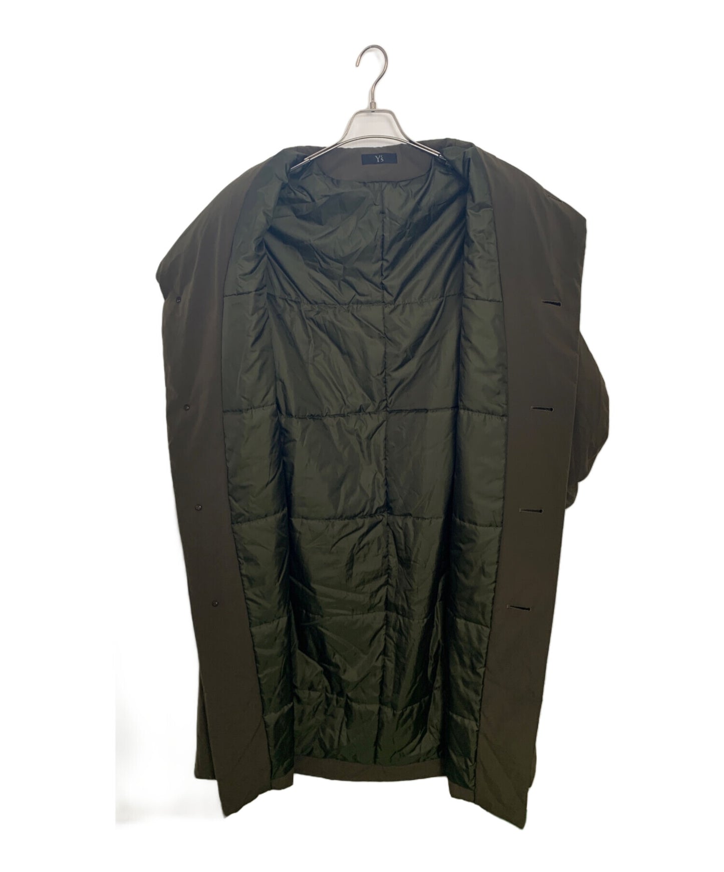 [Pre-owned] Y's Y's TYPEWRITER POLYESTER CAPE COAT cotton coat YJ-C03-900