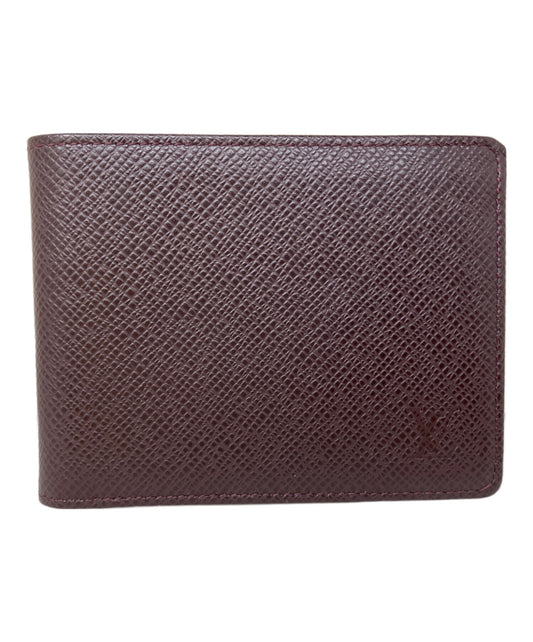 [Pre-owned] LOUIS VUITTON LOUIS VUITTON Taiga Portobier 3 Volle billfold M30428