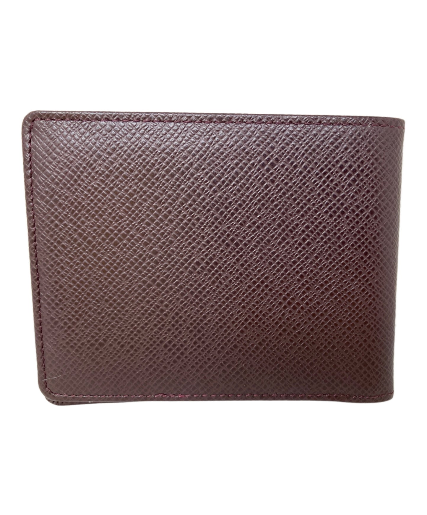 [Pre-owned] LOUIS VUITTON LOUIS VUITTON Taiga Portobier 3 Volle billfold M30428