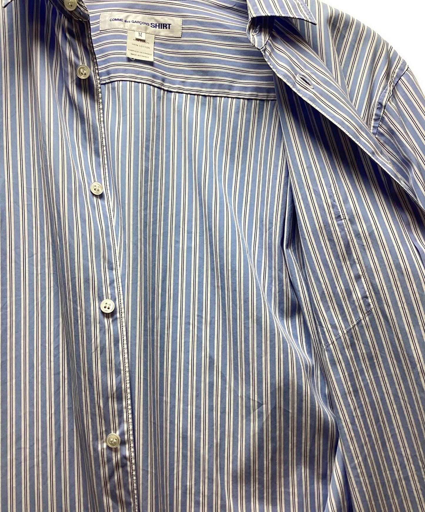 [Pre-owned] COMME des GARCONS SHIRT striped shirt FZ-B125