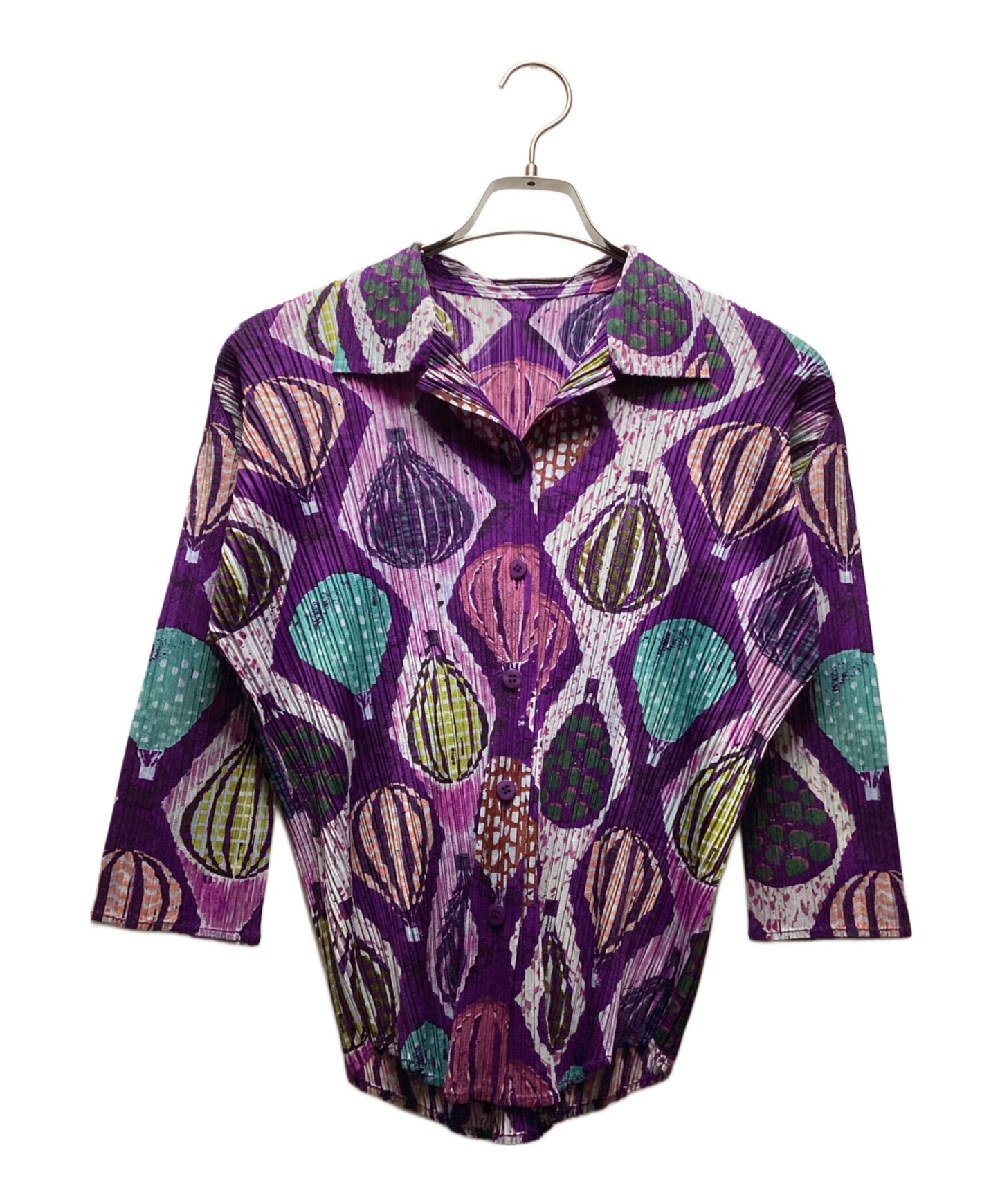 [Pre-owned] PLEATS PLEASE short-sleeved shirt PP93-JJ625