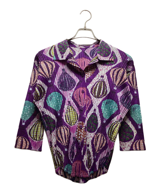 [Pre-owned] PLEATS PLEASE short-sleeved shirt PP93-JJ625