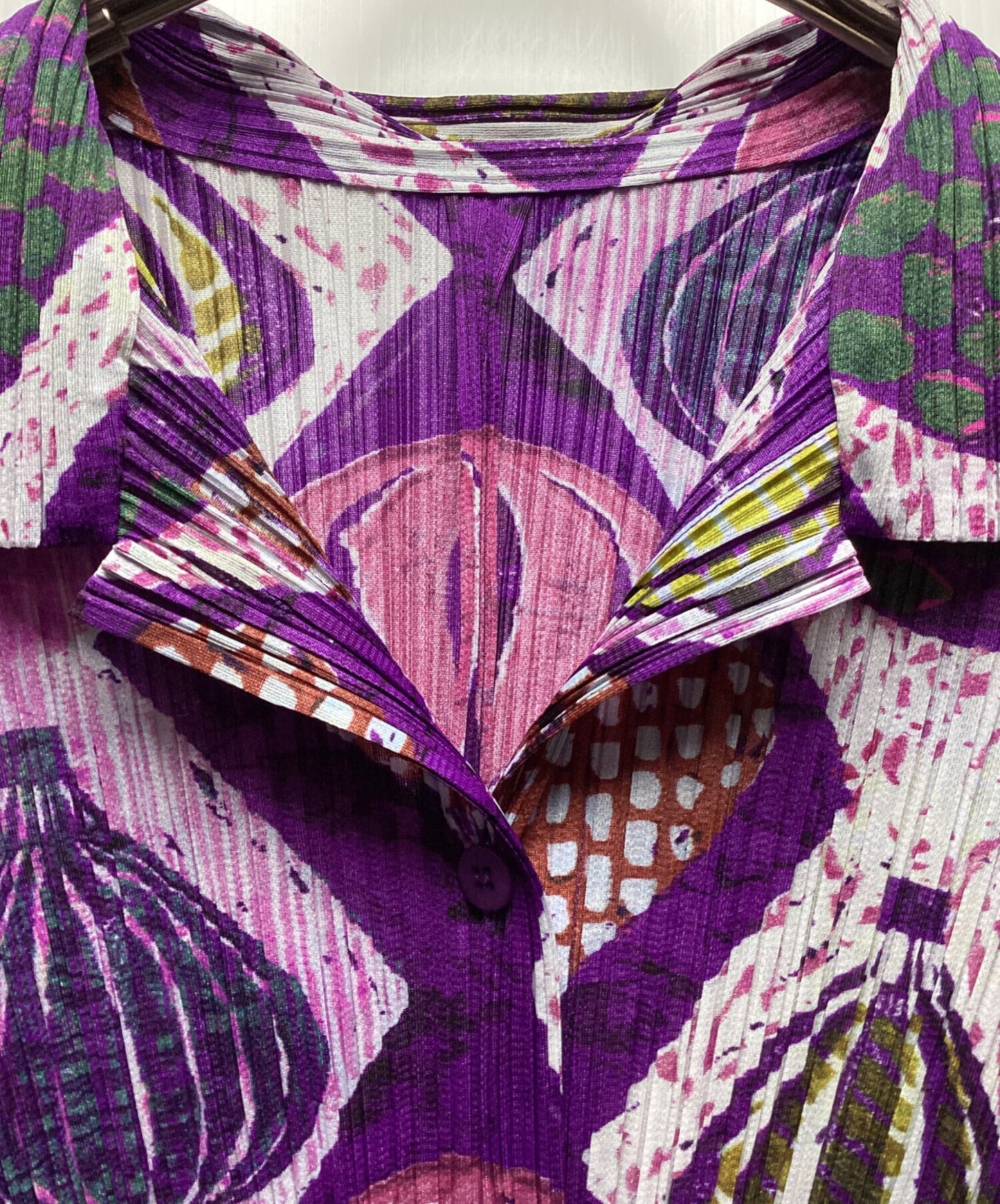 [Pre-owned] PLEATS PLEASE short-sleeved shirt PP93-JJ625