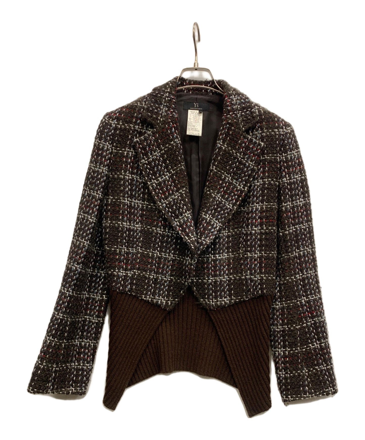 [Pre-owned] Y's tweed jacket YO-J26-153