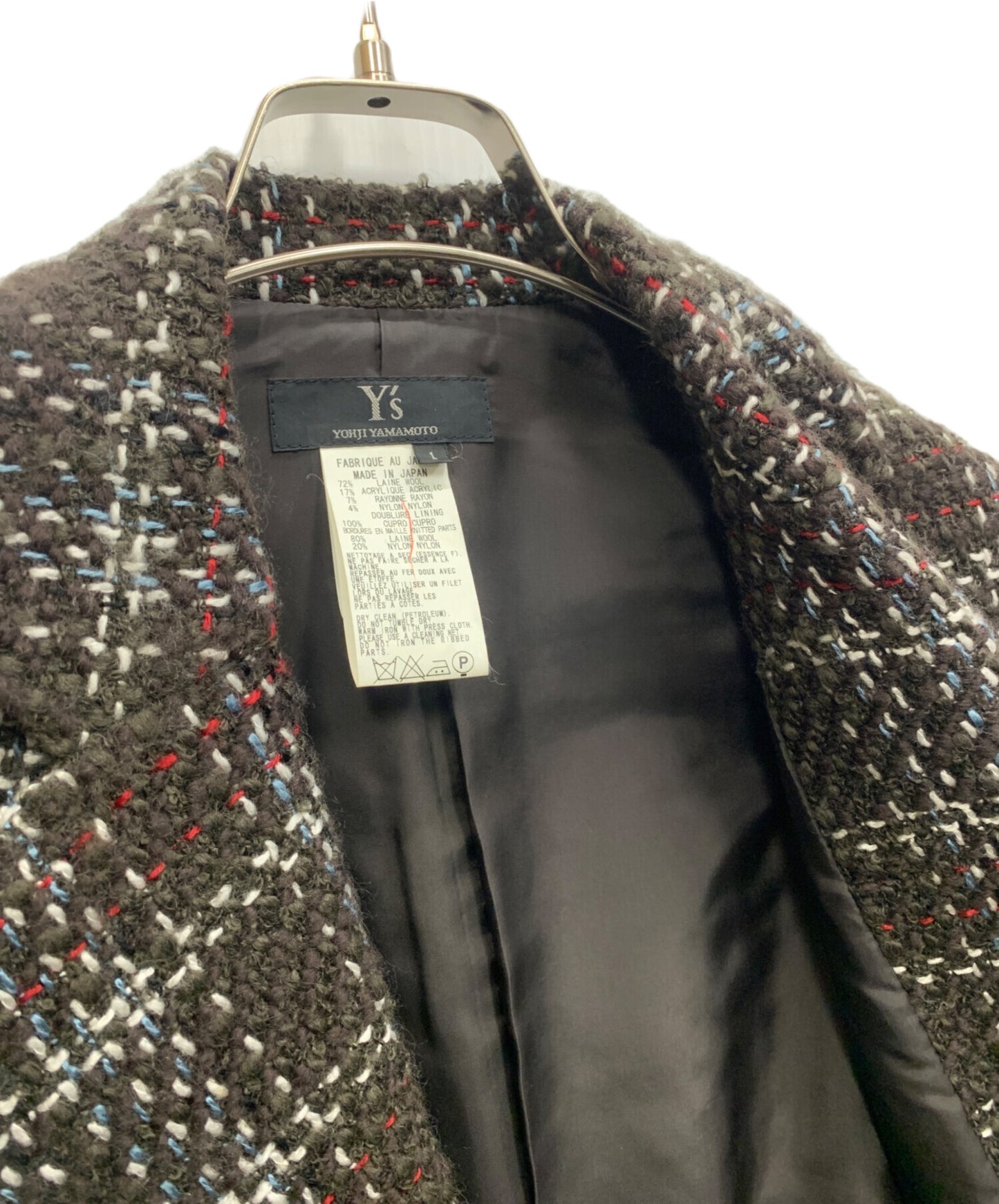 [Pre-owned] Y's tweed jacket YO-J26-153