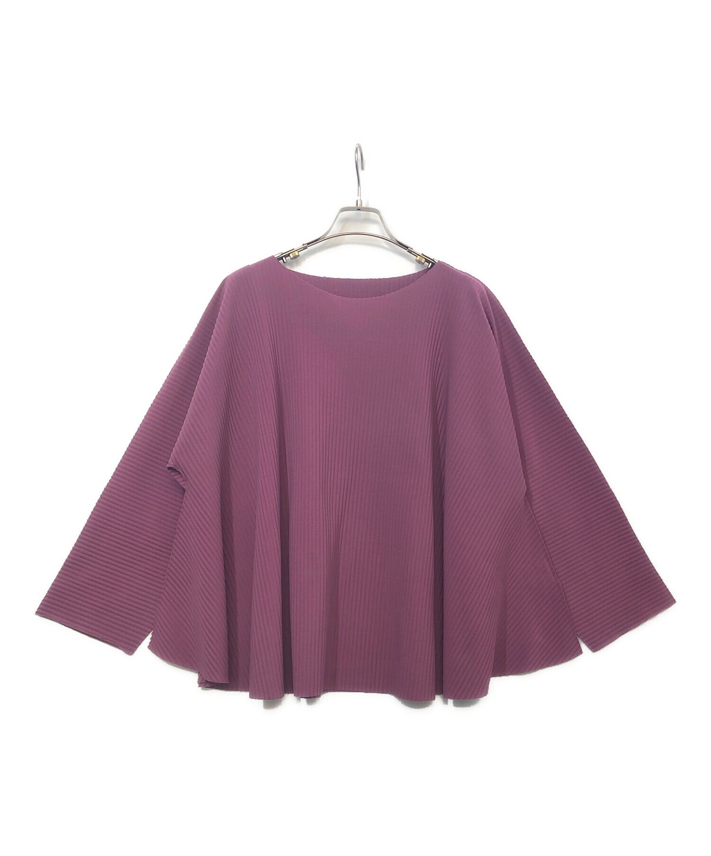 [Pre-owned] me ISSEY MIYAKE Pleated flare blouse MI14KJ923