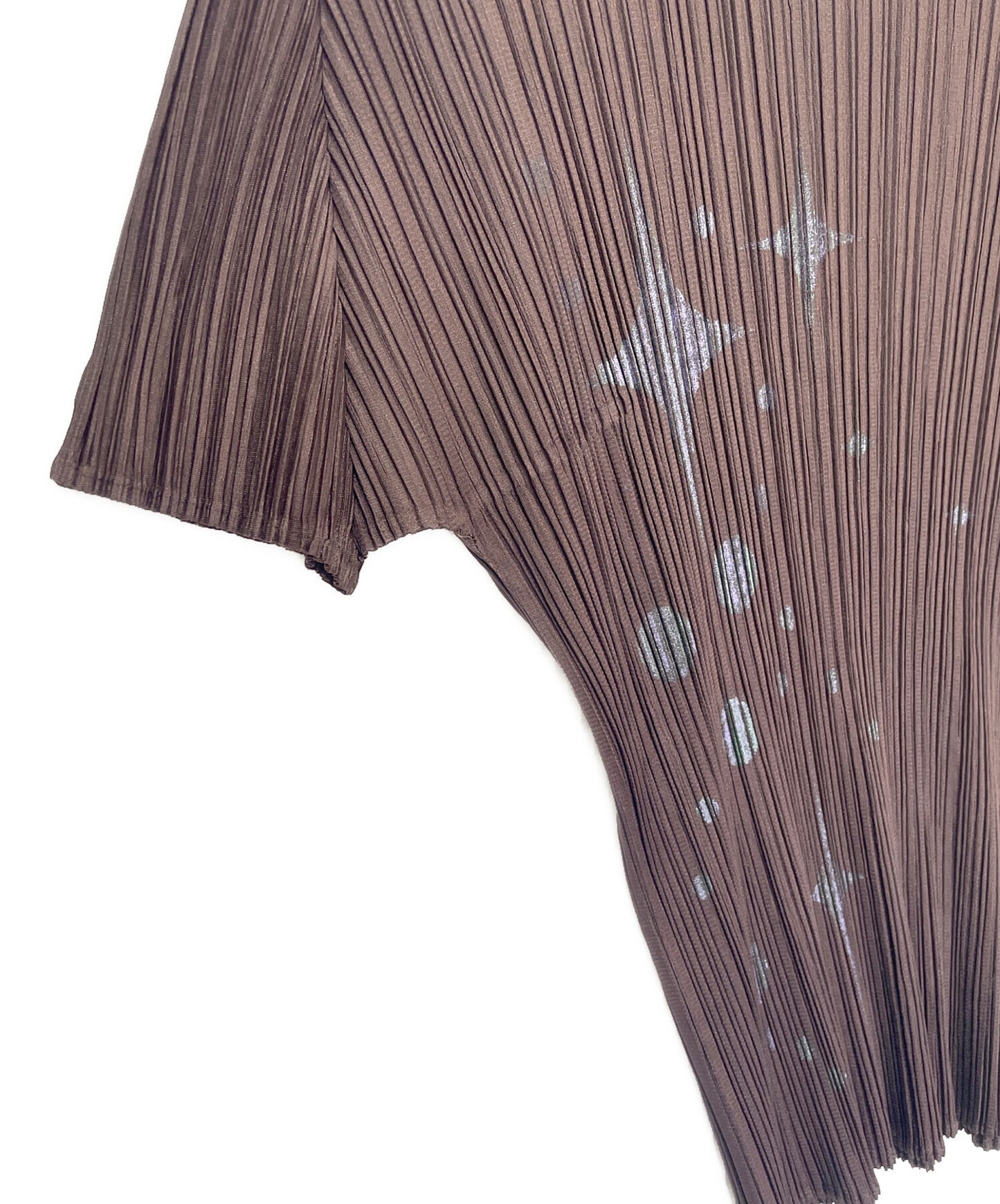 [Pre-owned] PLEATS PLEASE short-sleeved cut-and-sew PP51-JK752