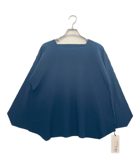 [Pre-owned] ISSEY MIYAKE Square Neck Pleated Blouse MI52-KJ522-11