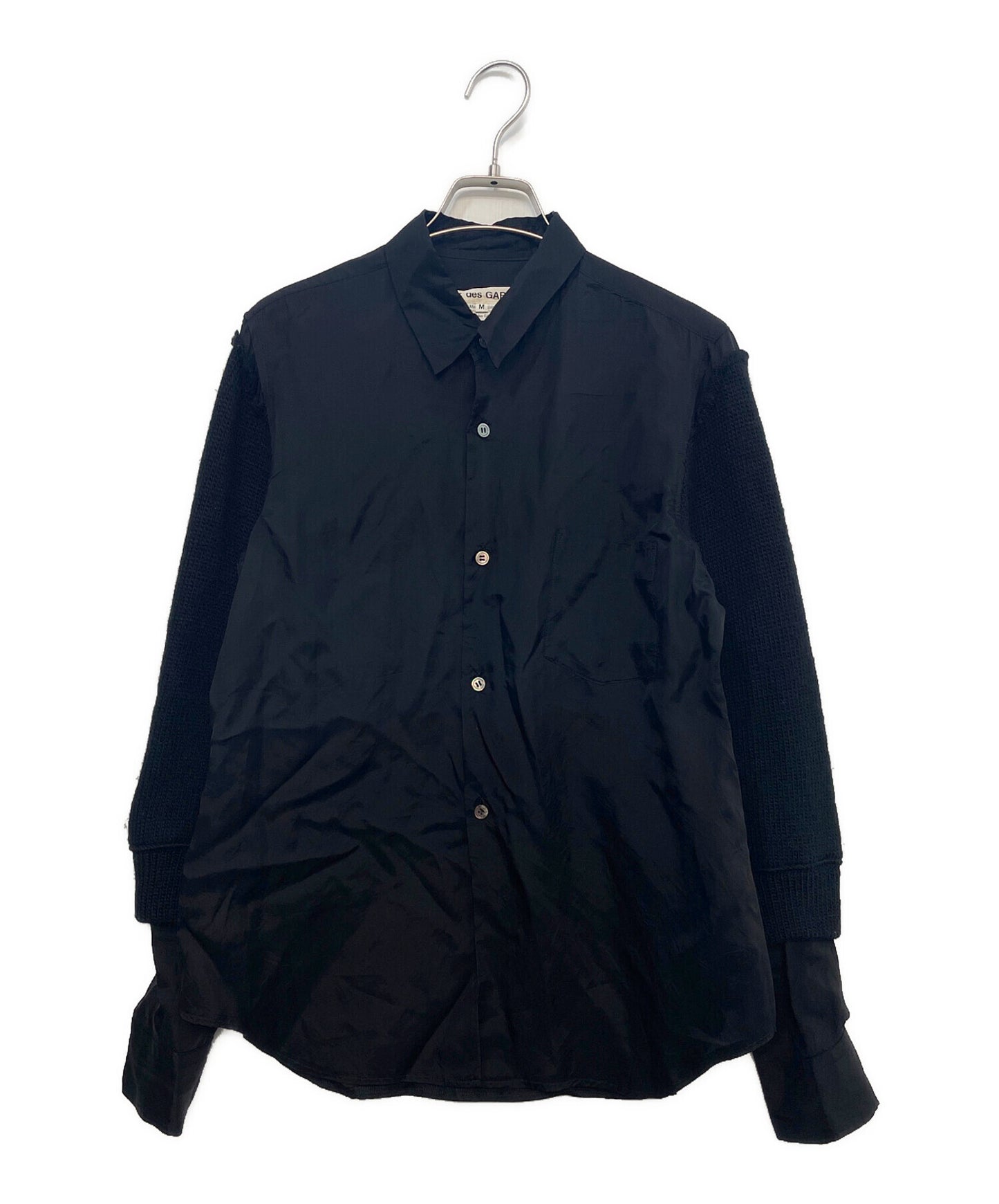 [Pre-owned] COMME des GARCONS Sleeve Knit Switched Shirt GN-B025