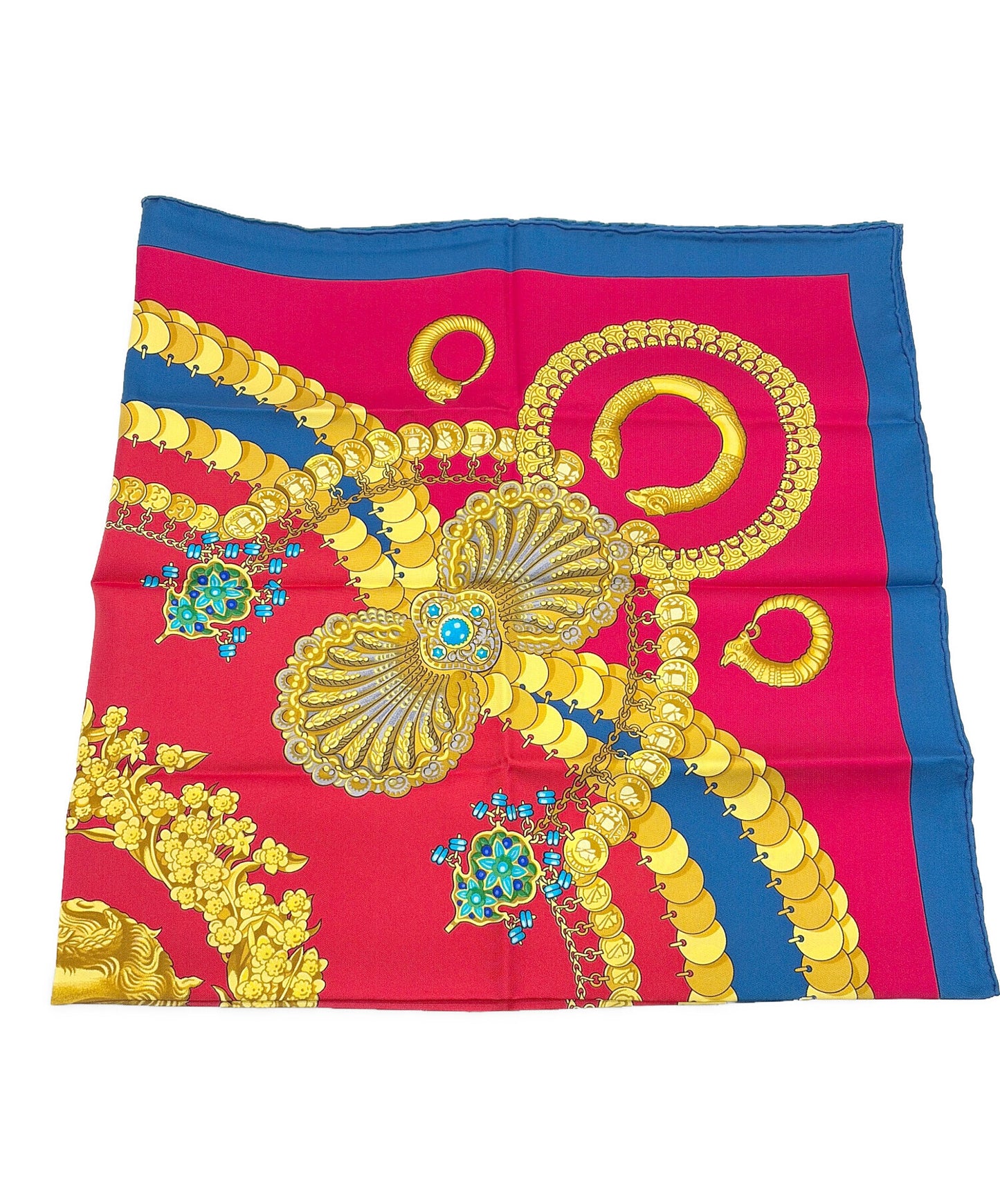 [Pre-owned] HERMES silk scarf