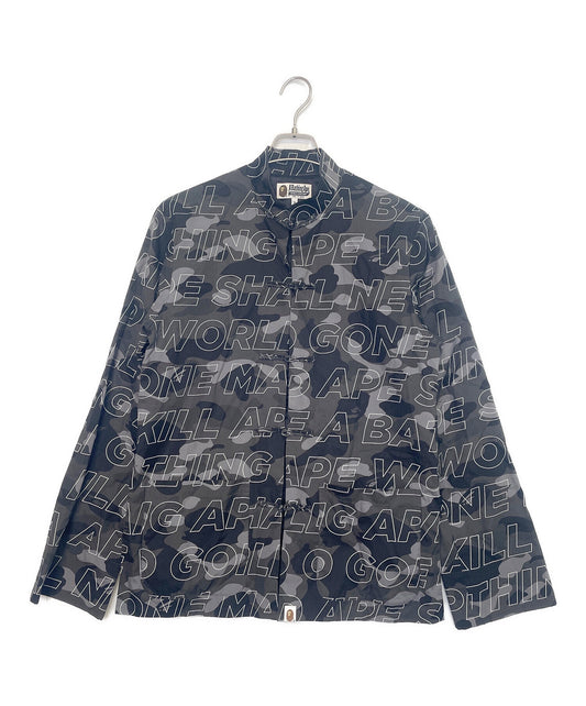 [Pre-owned] A BATHING APE long-sleeved shirt 001ljd201002x