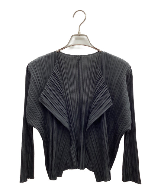 [Pre-owned] PLEATS PLEASE pleated cardigan PP93-J0602